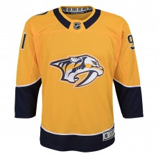 Подростковая Nashville Predators Steven Stamkos Gold Home Premier Player Jersey