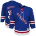 Подростковая New York Rangers Igor Shesterkin Blue Home Premier Player Jersey