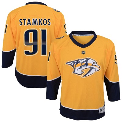 Подростковая Nashville Predators Steven Stamkos Gold Alternate Replica Player Jersey