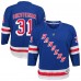Подростковая New York Rangers Igor Shesterkin Blue Home Replica Player Jersey