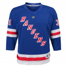 Подростковая New York Rangers Igor Shesterkin Blue Home Replica Player Jersey