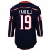 Подростковая Columbus Blue Jackets Adam Fantilli Outerstuff Blue Alternate Replica Player Jersey