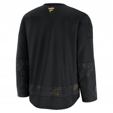 Игровая джерси Dallas Stars Fanatics 2024 Military Appreciation Practice - Black