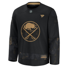 Джерси Buffalo Sabres Fanatics Black 2024 Military Appreciation Practice