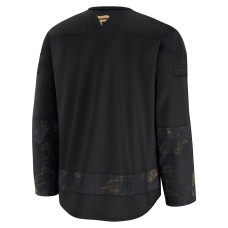 Джерси Buffalo Sabres Fanatics Black 2024 Military Appreciation Practice