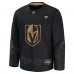 Джерси Vegas Golden Knights Fanatics Black 2024 Military Appreciation Practice