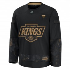 Джерси Los Angeles Kings Fanatics Black 2024 Military Appreciation Practice