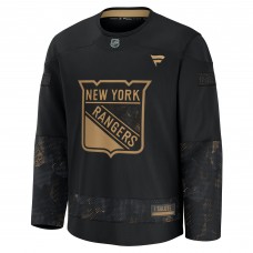 Джерси New York Rangers Fanatics Black 2024 Military Appreciation Practice Джерси New York Rangers Fanatics Black 2024 Military Appreciation Practice