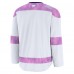Игровая джерси Detroit Red Wings Fanatics 2024 Hockey Fights Cancer Practice - White