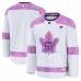 Джерси Toronto Maple Leafs Fanatics White 2024 Hockey Fights Cancer Practice Джерси Toronto Maple Leafs Fanatics White 2024 Hockey Fights Cancer Practice