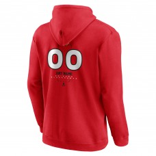 Толстовка Chicago Blackhawks Red Personalized Name & Number Midfielder
