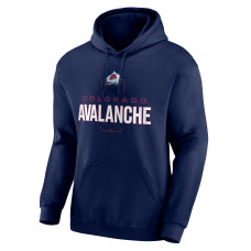 Colorado Avalanche Navy Personalized Name & Number Midfielder Pullover Hoodie