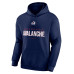 Colorado Avalanche Navy Personalized Name & Number Midfielder Pullover Hoodie