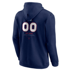 Colorado Avalanche Navy Personalized Name & Number Midfielder Pullover Hoodie