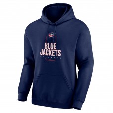 Толстовка Columbus Blue Jackets Personalized Name & Number Midfielder - Navy