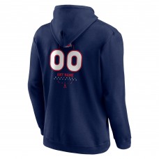 Montreal Canadiens Navy Personalized Name & Number Midfielder Pullover Hoodie Montreal Canadiens Navy Personalized Name & Number Midfielder Pullover Hoodie