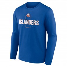 New York Islanders Royal Personalized Name & Number Midfielder Long Sleeve T-Shirt New York Islanders Royal Personalized Name & Number Midfielder Long Sleeve T-Shirt