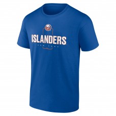 New York Islanders Royal Personalized Name & Number Midfielder T-Shirt New York Islanders Royal Personalized Name & Number Midfielder T-Shirt