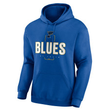 St. Louis Blues Blue Personalized Name & Number Midfielder Pullover Hoodie St. Louis Blues Blue Personalized Name & Number Midfielder Pullover Hoodie