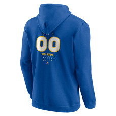 St. Louis Blues Blue Personalized Name & Number Midfielder Pullover Hoodie St. Louis Blues Blue Personalized Name & Number Midfielder Pullover Hoodie