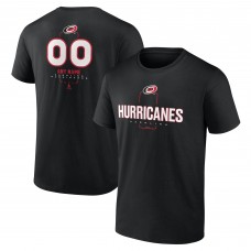 Carolina Hurricanes Black Personalized Name & Number Midfielder T-Shirt