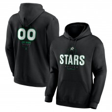Толстовка Dallas Stars Personalized Name & Number Midfielder - Black