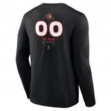 Ottawa Senators Black Personalized Name & Number Midfielder Long Sleeve T-Shirt Ottawa Senators Black Personalized Name & Number Midfielder Long Sleeve T-Shirt