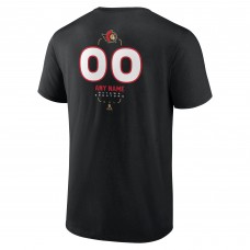Ottawa Senators Black Personalized Name & Number Midfielder T-Shirt Ottawa Senators Black Personalized Name & Number Midfielder T-Shirt