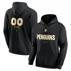 Pittsburgh Penguins Black Personalized Name & Number Midfielder Pullover Hoodie Pittsburgh Penguins Black Personalized Name & Number Midfielder Pullover Hoodie