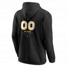 Pittsburgh Penguins Black Personalized Name & Number Midfielder Pullover Hoodie Pittsburgh Penguins Black Personalized Name & Number Midfielder Pullover Hoodie