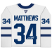 Джерси с автографом Auston Matthews Toronto Maple Leafs Fanatics Authentic White Fanatics Premium
