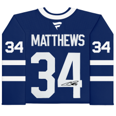 Джерси с автографом Auston Matthews Toronto Maple Leafs Fanatics Authentic Blue Fanatics Premium Джерси с автографом Auston Matthews Toronto Maple Leafs Fanatics Authentic Blue Fanatics Premium