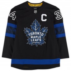 Игровая джерси Auston Matthews Toronto Maple Leafs Autographed Fanatics Authentic Black Alternate Fanatics Premium