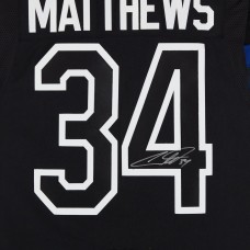 Игровая джерси Auston Matthews Toronto Maple Leafs Autographed Fanatics Authentic Black Alternate Fanatics Premium