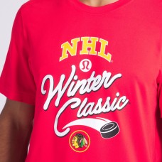 Футболка Chicago Blackhawks lululemon True Red 2025 NHL Winter Classic Soft Jersey Футболка Chicago Blackhawks lululemon True Red 2025 NHL Winter Classic Soft Jersey