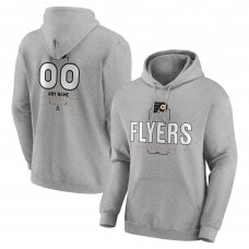 Толстовка Philadelphia Flyers Gray Personalized Name & Number Midfielder Толстовка Philadelphia Flyers Gray Personalized Name & Number Midfielder