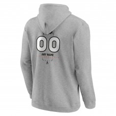 Толстовка Philadelphia Flyers Gray Personalized Name & Number Midfielder Толстовка Philadelphia Flyers Gray Personalized Name & Number Midfielder