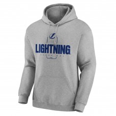 Толстовка Tampa Bay Lightning Gray Personalized Name & Number Midfielder