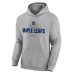 Toronto Maple Leafs Gray Personalized Name & Number Midfielder Pullover Hoodie