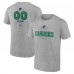 Vancouver Canucks Gray Personalized Name & Number Midfielder T-Shirt