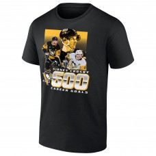Футболка Pittsburgh Penguins Sidney Crosby Black 600 Career Goals