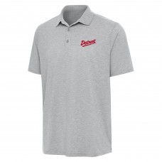 Detroit Red Wings Antigua 2025 NHL Stadium Series Par 3 Polo - Heather Gray
