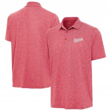 Detroit Red Wings Antigua 2025 NHL Stadium Series Par 3 Polo - Heather Red