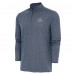 Кофта на короткой молнии Columbus Blue Jackets Antigua 2025 NHL Stadium Series Hunk - Heather Navy