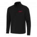 Кофта на короткой молнии Detroit Red Wings Antigua 2025 NHL Stadium Series Insider - Black