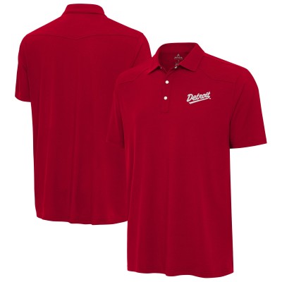 Detroit Red Wings Antigua 2025 NHL Stadium Series Western Polo - Red