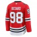 Chicago Blackhawks Connor Bedard Fanatics Red Centennial Premium Player Jersey