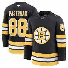 Boston Bruins David Pastrnak Fanatics Black Home Premium Player Jersey