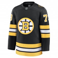Boston Bruins Charlie McAvoy Fanatics Black Home Premium Player Jersey