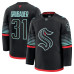 Seattle Kraken Philipp Grubauer Fanatics Black Alternate Premium Player Jersey Seattle Kraken Philipp Grubauer Fanatics Black Alternate Premium Player Jersey